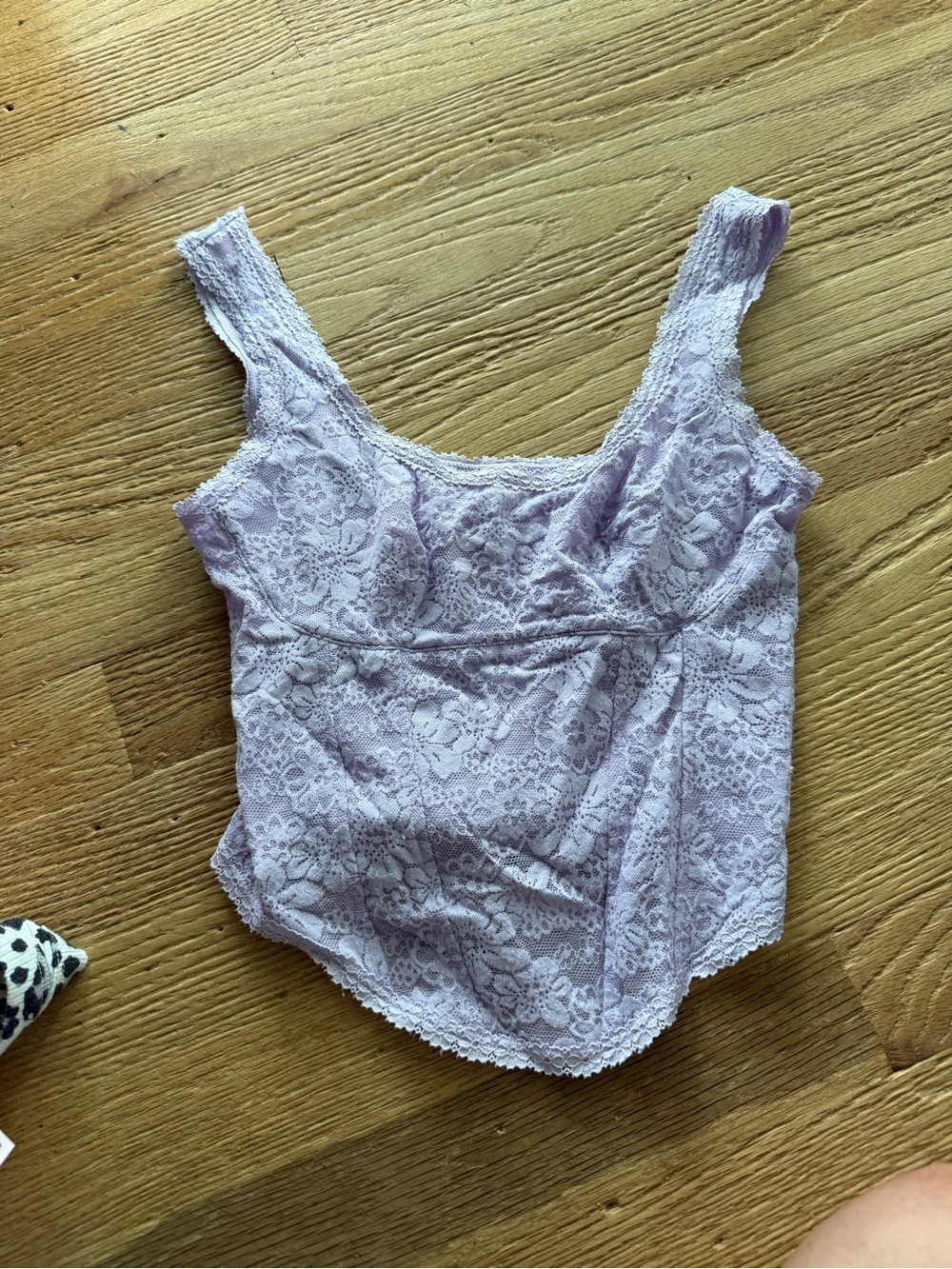 PINK Victoria's Secret Lavender Lace Tank Top